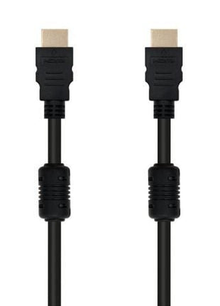 Cable HDMI 1.4 Nanocable 10.15.1802/ HDMI Macho - HDMI Macho/ 1.8m/ Negro - Tiensol