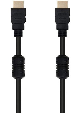 Cable HDMI 1.4 Nanocable 10.15.1810/ HDMI Macho - HDMI Macho/ 10m/ Negro - Tiensol