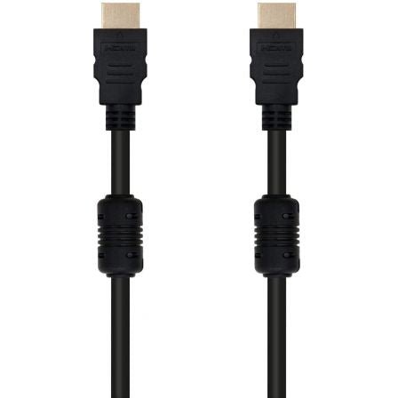 Cable HDMI 1.4 Nanocable 10.15.1810/ HDMI Macho - HDMI Macho/ 10m/ Negro - Tiensol