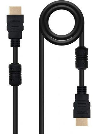 Cable HDMI 1.4 Nanocable 10.15.1810/ HDMI Macho - HDMI Macho/ 10m/ Negro - Tiensol