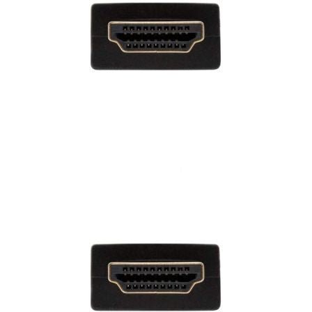 Cable HDMI 1.4 Nanocable 10.15.1810/ HDMI Macho - HDMI Macho/ 10m/ Negro - Tiensol