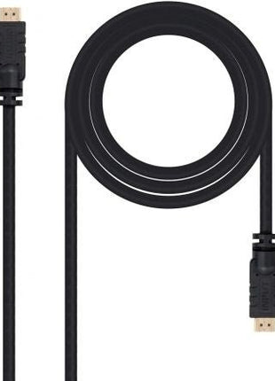 Cable HDMI 1.4 Nanocable 10.15.1815/ HDMI Macho - HDMI Macho/ 15m/ Negro - Tiensol