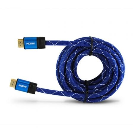 Cable HDMI 2.0 4K 3GO CHDMI52/ HDMI Macho - HDMI Macho/ 5m/ Azul - Tiensol