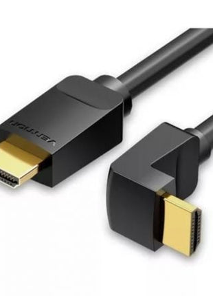 Cable HDMI 2.0 4K Acodado 90º Vention AARBH/ HDMI Macho - HDMI Macho/ 2m/ Negro - Tiensol