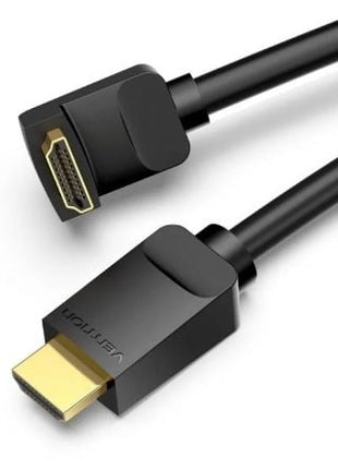 Cable HDMI 2.0 4K Acodado Vention AAQBF/ HDMI Macho - HDMI Macho/ 1m/ Negro - Tiensol