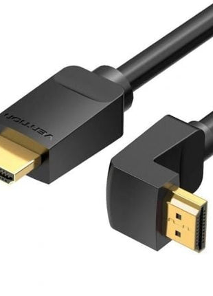 Cable HDMI 2.0 4K Acodado Vention AAQBF/ HDMI Macho - HDMI Macho/ 1m/ Negro - Tiensol