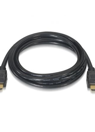 Cable HDMI 2.0 4K Aisens A120 - 0118/ HDMI Macho - HDMI Macho/ Hasta 10W/ 2250Mbps/ 50cm/ Certificado/ Negro - Tiensol