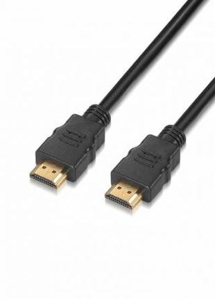 Cable HDMI 2.0 4K Aisens A120 - 0118/ HDMI Macho - HDMI Macho/ Hasta 10W/ 2250Mbps/ 50cm/ Certificado/ Negro - Tiensol