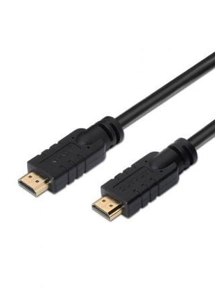 Cable HDMI 2.0 4K Aisens A120 - 0373/ HDMI Macho - HDMI Macho/ Hasta 10W/ 2250Mbps/ 15m/ Negro - Tiensol