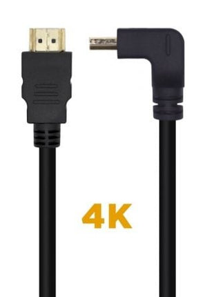 Cable HDMI 2.0 4K Aisens A120 - 0456/ HDMI Macho - HDMI Macho/ 1m/ Negro - Tiensol