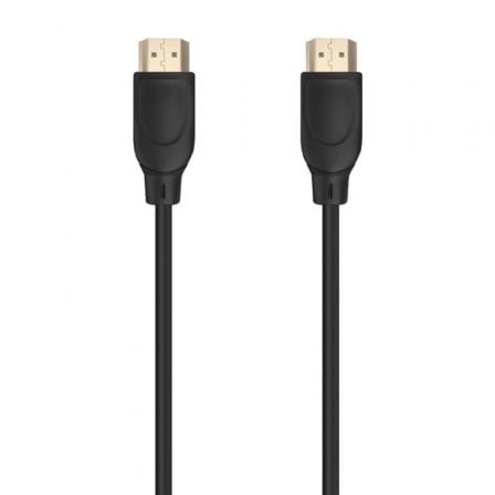 Cable HDMI 2.0 4K Aisens A120 - 0721/ HDMI Macho - HDMI Macho/ Hasta 10W/ 2250Mbps/ 50cm/ Negro - Tiensol