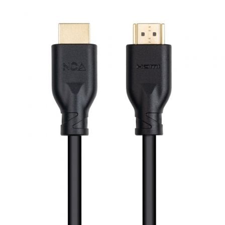 Cable HDMI 2.0 4K CCS Nanocable 10.15.3900/ HDMI Macho - HDMI Macho/ 50cm/ Negro - Tiensol