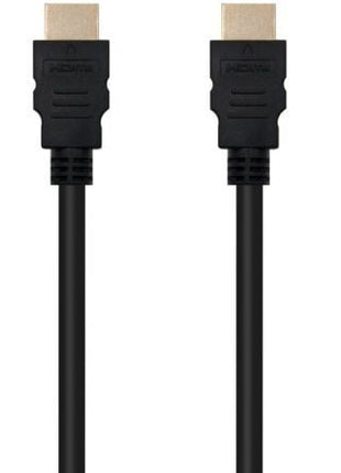 Cable HDMI 2.0 4K Nanocable 10.15.3800/ HDMI Macho - HDMI Macho/ 50cm/ Negro - Tiensol