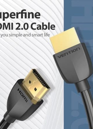 Cable HDMI 2.0 4K Portatil Vention AAIBD/ HDMI Macho - HDMI Macho/ 50cm/ Negro - Tiensol