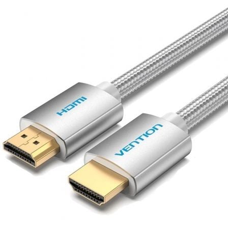 Cable HDMI 2.0 4K Vention AABIH/ HDMI Macho - HDMI Macho/ 2m/ Plata - Tiensol