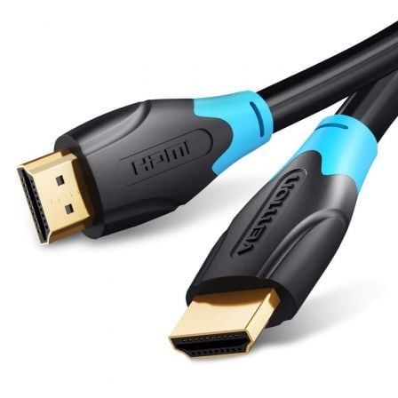 Cable HDMI 2.0 4K Vention AACBE/ HDMI Macho - HDMI Macho/ 75cm/ Negro - Tiensol