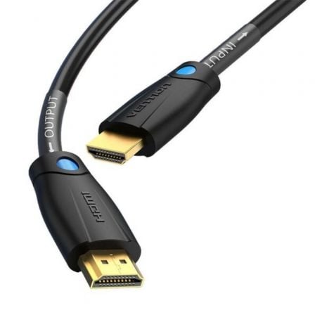 Cable HDMI 2.0 4K Vention AAMBF/ HDMI Macho - HDMI Macho/ 1m/ Negro - Tiensol