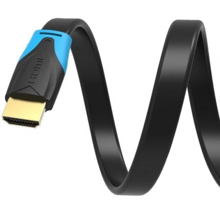 Cable HDMI 2.0 4K Vention VAA - B02 - L075/ HDMI Macho - HDMI Macho/ 75cm/ Negro - Tiensol