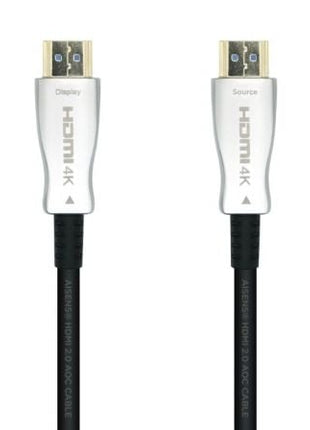 Cable HDMI 2.0 AOC 4K Aisens A148 - 0377/ HDMI Macho - HDMI Macho/ 15m/ Negro - Tiensol