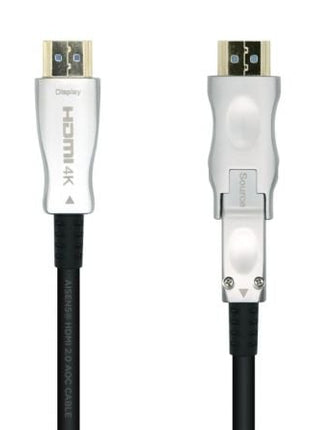 Cable HDMI 2.0 AOC 4K Desmontable Aisens A148 - 0510/ HDMI Macho / D Macho - HDMI Macho/ 15m/ Negro - Tiensol