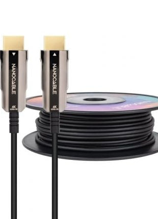 Cable HDMI 2.0 AOC 4K Nanocable 10.15.2030/ HDMI Macho - HDMI Macho/ 30m/ Negro - Tiensol