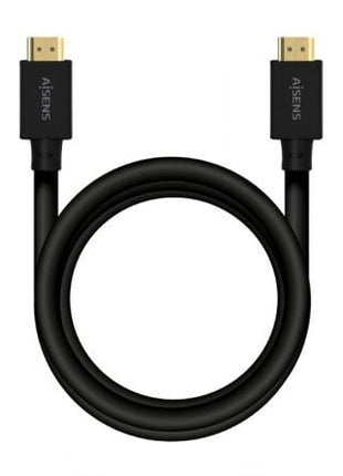 Cable HDMI 2.1 8K Aisens A150 - 0680/ HDMI Macho - HDMI Macho/ 5m/ Certificado/ Negro - Tiensol