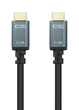 Cable HDMI 2.1 8K Nanocable 10.15.8001 - L150/ HDMI Macho - HDMI Macho/ 1.5m/ Negro - Tiensol