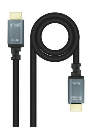 Cable HDMI 2.1 8K Nanocable 10.15.8001 - L150/ HDMI Macho - HDMI Macho/ 1.5m/ Negro - Tiensol