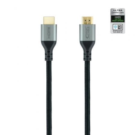 Cable HDMI 2.1 8K Nanocable 10.15.8101 - L150/ HDMI Macho - HDMI Macho/ 1.5m/ Certificado/ Negro - Tiensol