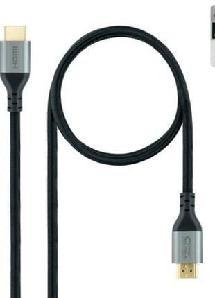 Cable HDMI 2.1 8K Nanocable 10.15.8103/ HDMI Macho - HDMI Macho/ 3m/ Certificado/ Negro - Tiensol