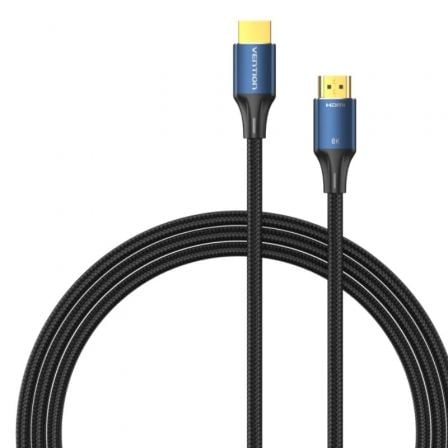 Cable HDMI 2.1 8K Vention ALGLF/ HDMI Macho - HDMI Macho/ 1m/ Azul - Tiensol