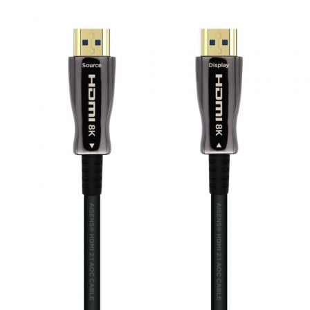 Cable HDMI 2.1 AOC 8K Aisens A153 - 0515/ HDMI Macho - HDMI Macho/ 10m/ Negro - Tiensol