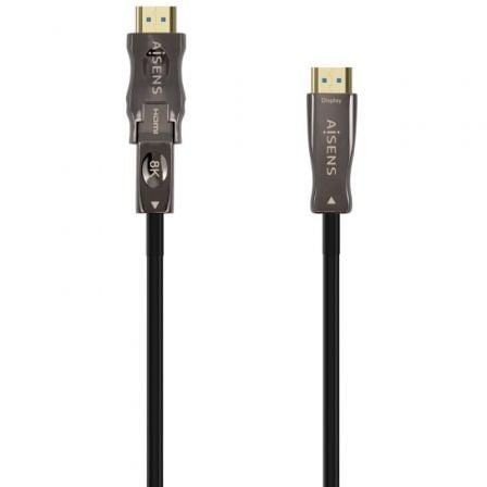 Cable HDMI 2.1 AOC 8K Desmontable Aisens A153 - 0648/ HDMI Macho / D Macho - HDMI Macho/ 50m/ Negro - Tiensol