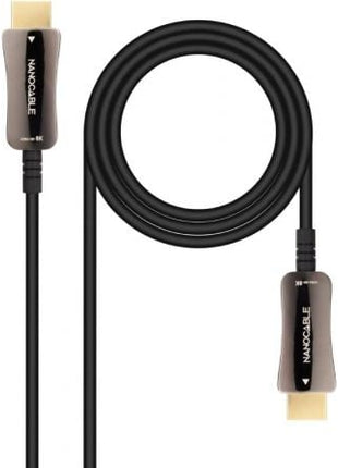 Cable HDMI 2.1 AOC 8K Nanocable 10.15.2120/ HDMI Macho - HDMI Macho/ 20m/ Negro - Tiensol