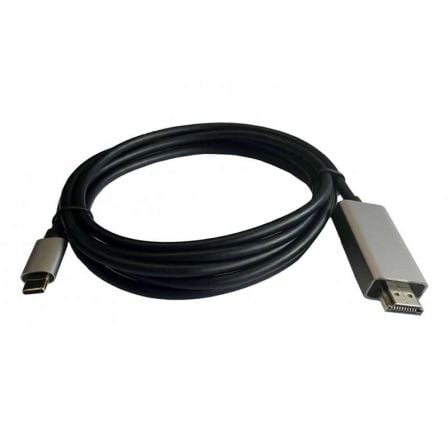 Cable HDMI 3GO C137/ HDMI Macho - USB Tipo - C Macho/ 2m/ Negro - Tiensol