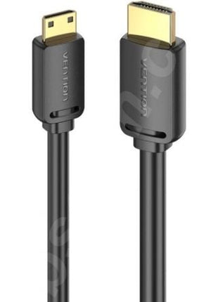 Cable HDMI 4K Vention AGHBG/ HDMI Macho - Mini HDMI Macho/ 1.5m/ Negro - Tiensol