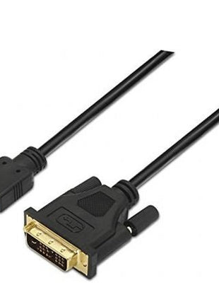 Cable HDMI Nanocable 10.15.0503/ DVI Macho - HDMI Macho/ 3m/ Negro - Tiensol