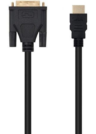 Cable HDMI Nanocable 10.15.0503/ DVI Macho - HDMI Macho/ 3m/ Negro - Tiensol