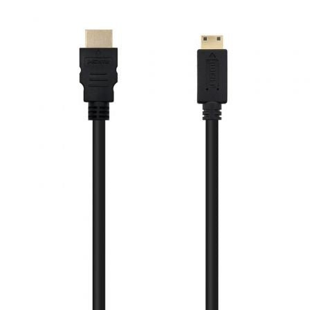 Cable HDMI Nanocable 10.15.0902/ HDMI Macho - Mini HDMI Macho/ 1.8m/ Negro - Tiensol