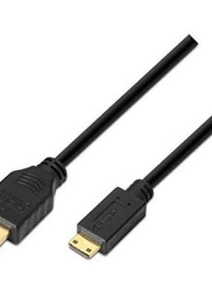 Cable HDMI Nanocable 10.15.0902/ HDMI Macho - Mini HDMI Macho/ 1.8m/ Negro - Tiensol