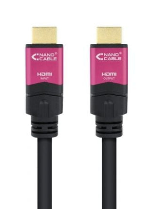 Cable HDMI Nanocable 10.15.3730/ HDMI Macho - HDMI Macho/ 30m/ Negro - Tiensol