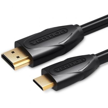 Cable HDMI Vention VAA - D02 - B150/ HDMI Macho - Mini HDMI Macho/ 1.5m/ Negro - Tiensol