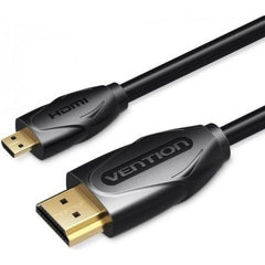 Cable HDMI Vention VAA - D03 - B150/ HDMI Macho - Micro HDMI Macho/ 1.5m/ Negro - Tiensol