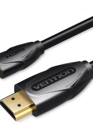 Cable HDMI Vention VAA - D03 - B150/ HDMI Macho - Micro HDMI Macho/ 1.5m/ Negro - Tiensol