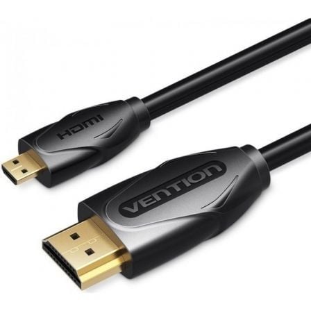 Cable HDMI Vention VAA - D03 - B300/ HDMI Macho - Micro HDMI Macho/ 3m/ Negro - Tiensol