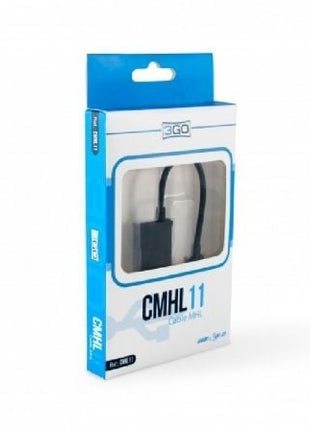 Cable MHL 11 Pines 3GO CMHL11 HDMI Macho - MicroUSB Macho/ Negro - Tiensol