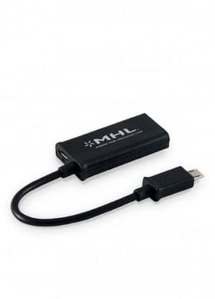 Cable MHL 11 Pines 3GO CMHL11 HDMI Macho - MicroUSB Macho/ Negro - Tiensol