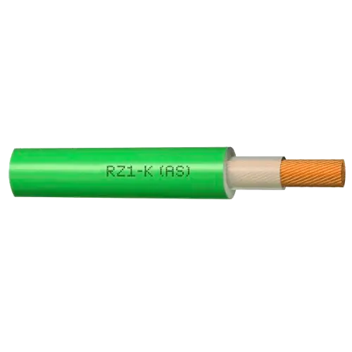 Cable RZ1 K 1x10 mm² - Libre Halogeno Verde - Tiensol