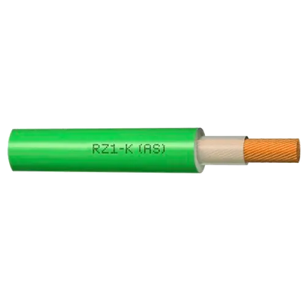 Cable RZ1 K 1x25 mm² - Libre Halogeno Verde - Tiensol