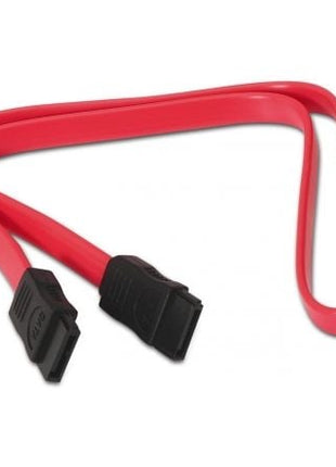 Cable SATA Aisens A130 - 0153/ SATA Hembra - SATA Hembra/ Hasta 0.1W/ 768Mbps/ 50cm/ Rojo - Tiensol